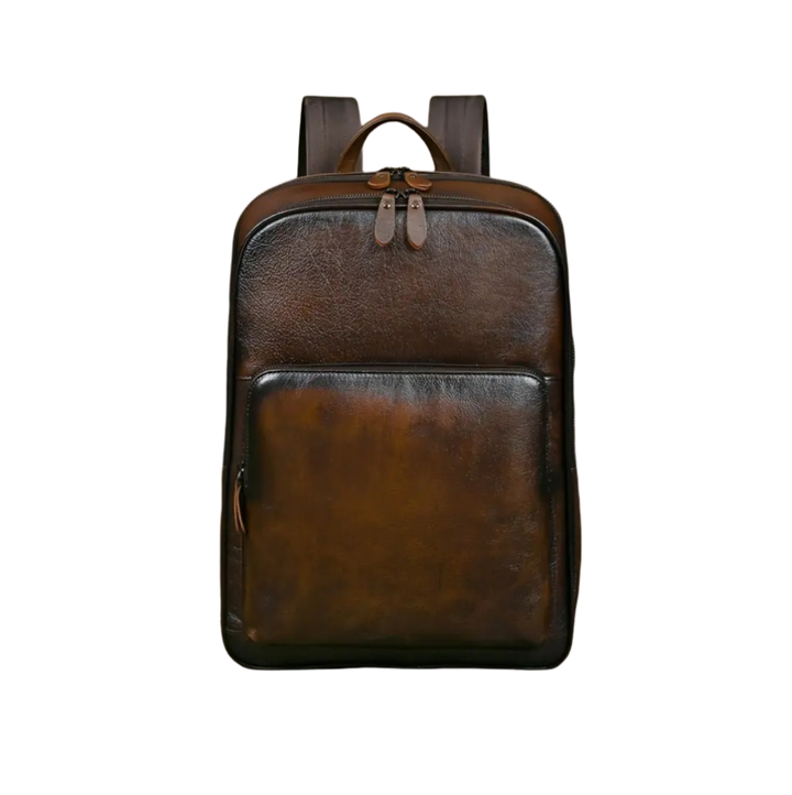 Bennett | Full-Grain Leather “Professor” Laptop Backpack
