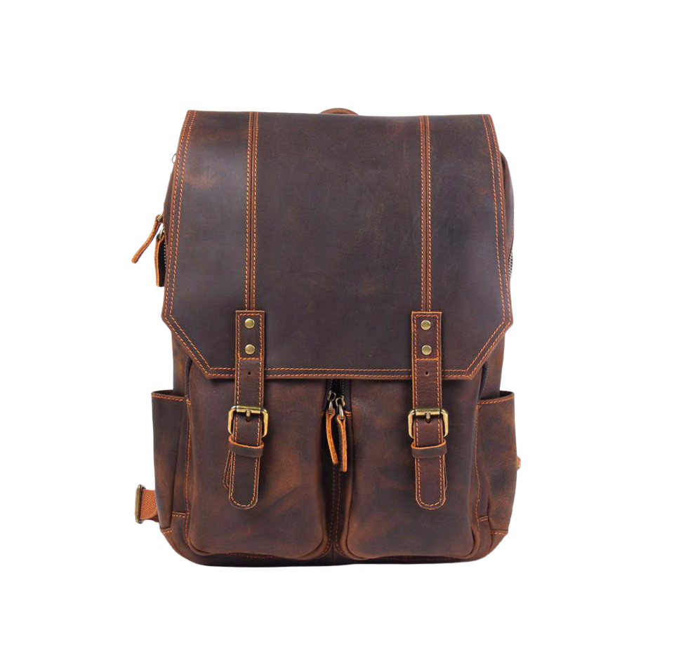 Biefeld | Vintage-Style Leather Rucksack for Everyday Use