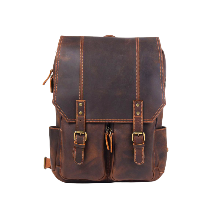 Biefeld | Vintage-Style Leather Rucksack for Everyday Use