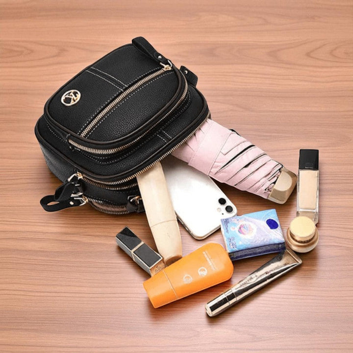 Zanele's timeless sophistication | Stylish bag with shoulder strap